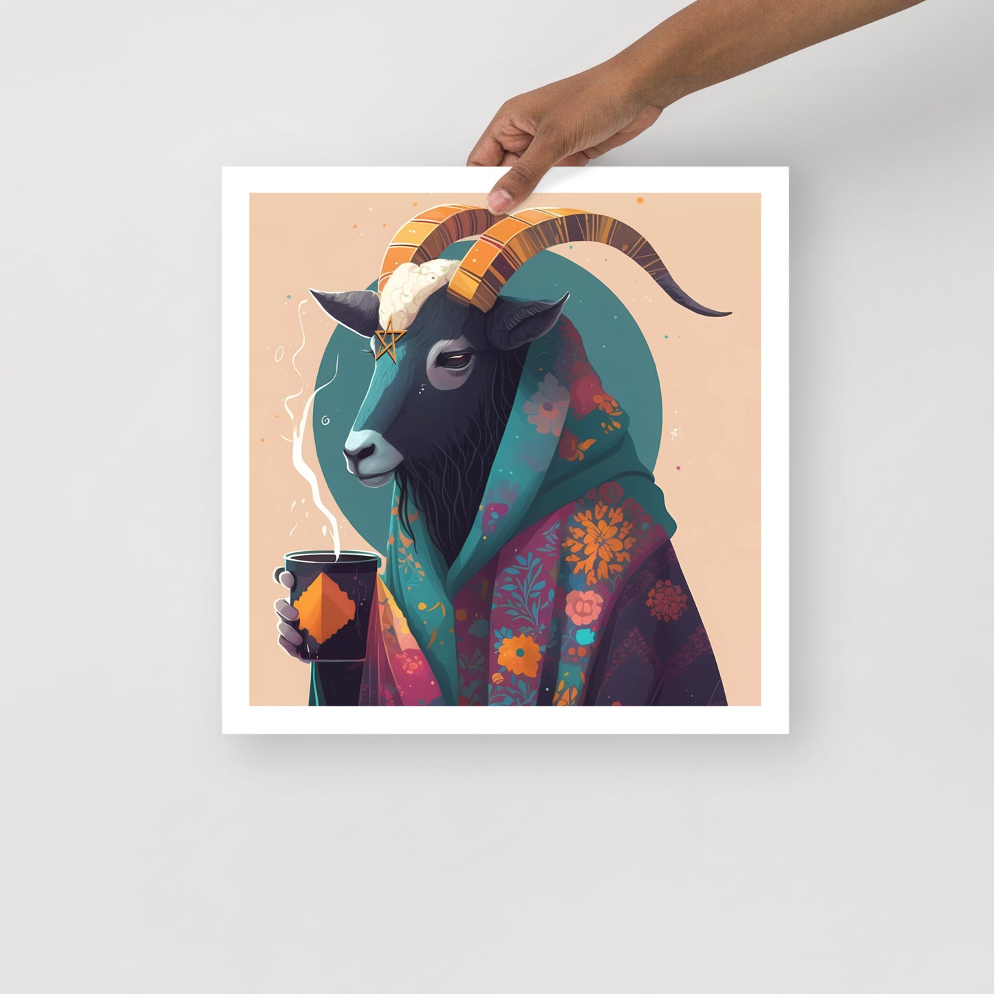 Cozy Baphomet Art Print