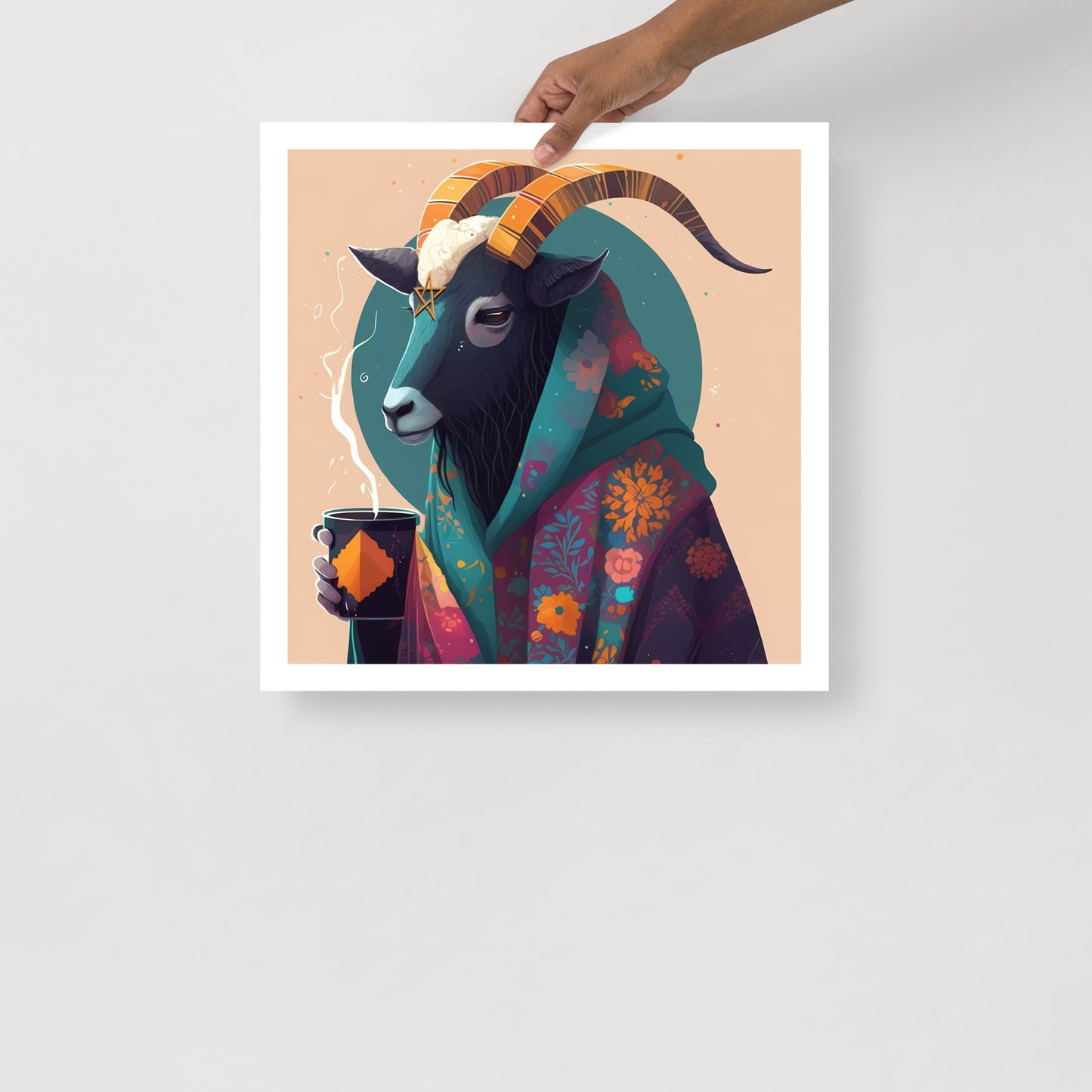 Cozy Baphomet Art Print