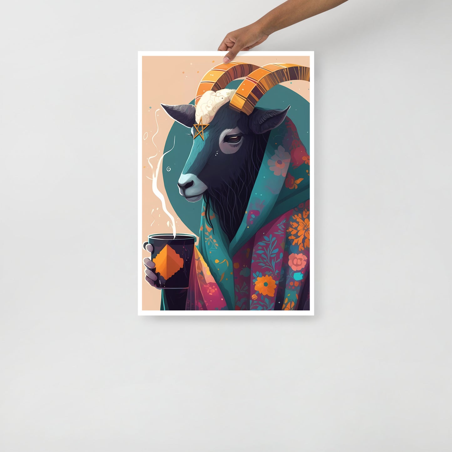 Cozy Baphomet Art Print