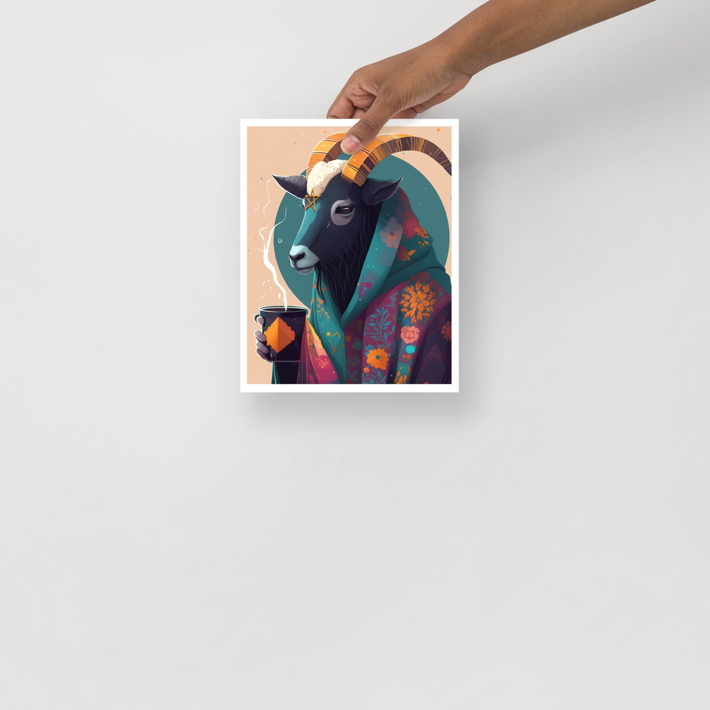 Cozy Baphomet Art Print