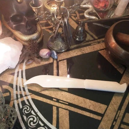 Bone Athame - 9" Ritual Knife