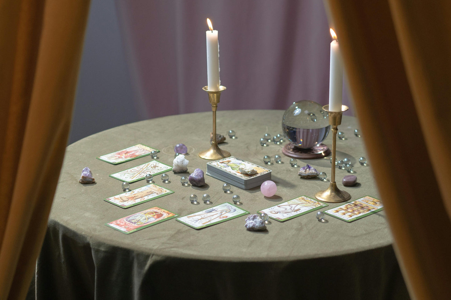 Clear Crystal Gazing Balls | Quartz Crystal Balls for Divination
