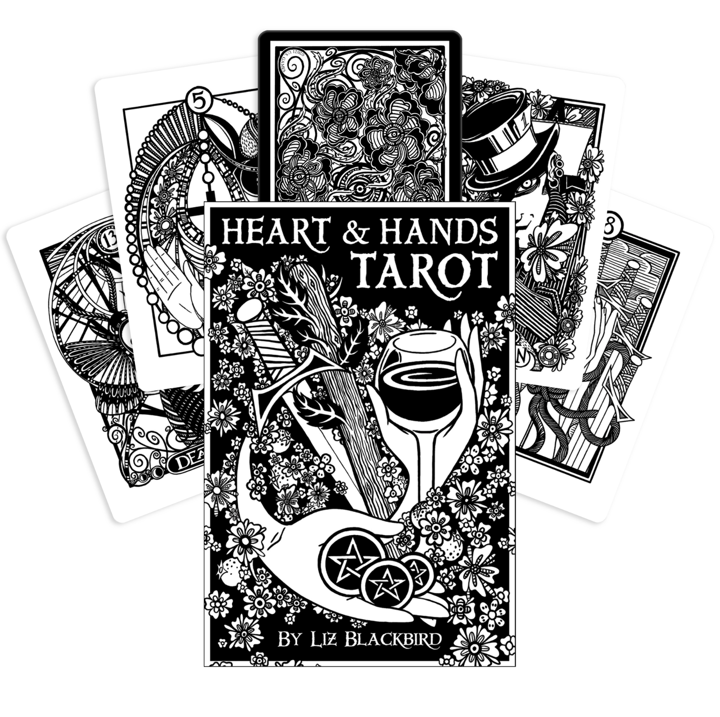 Heart & Hands tarot by Liz Blackbird
