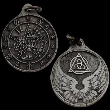 Tetragrammaton talisman | Pewter