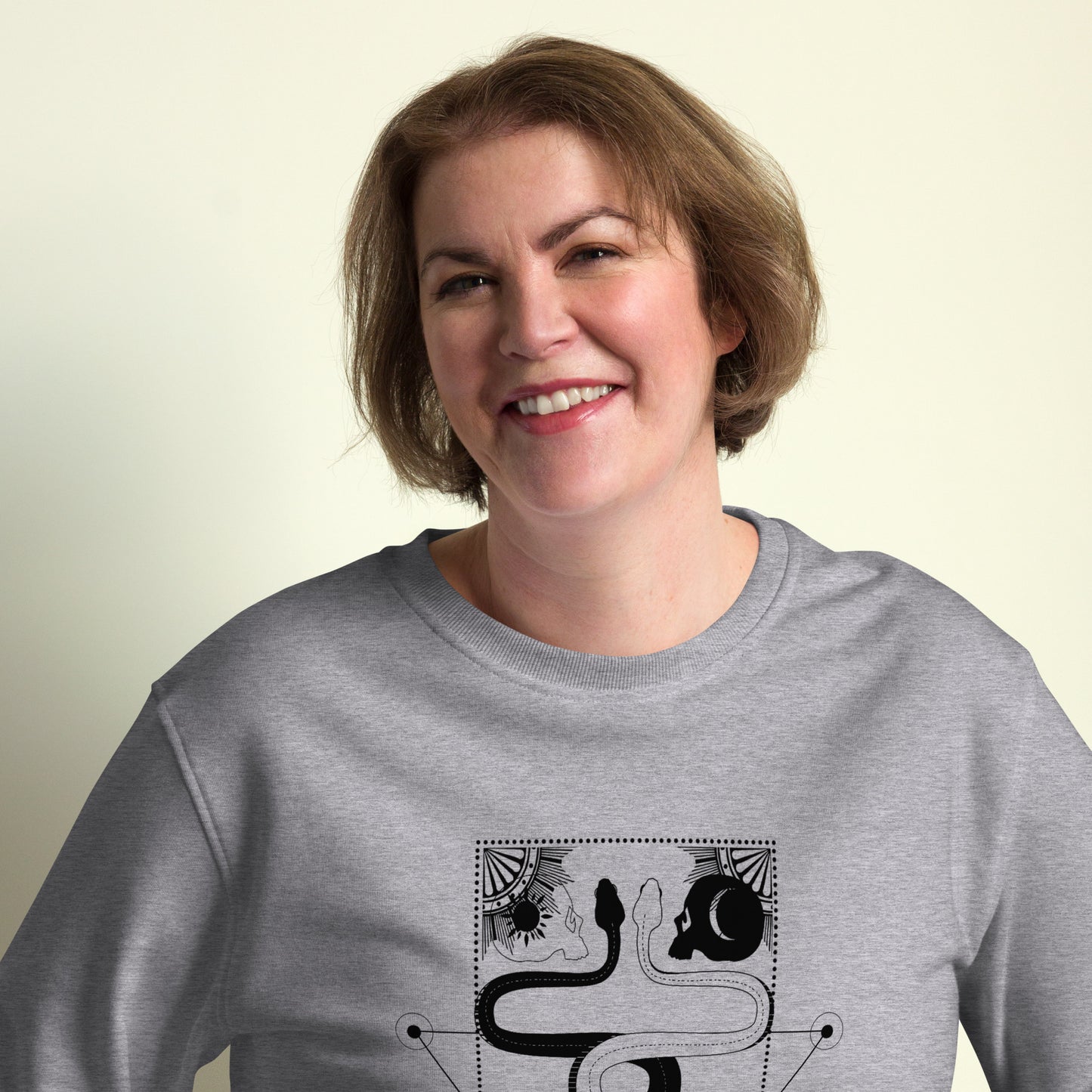 Esoteric Snakes | Witchy Sweatshirt | Unisex | Organic & Eco Friendly | Tarot Occult Design