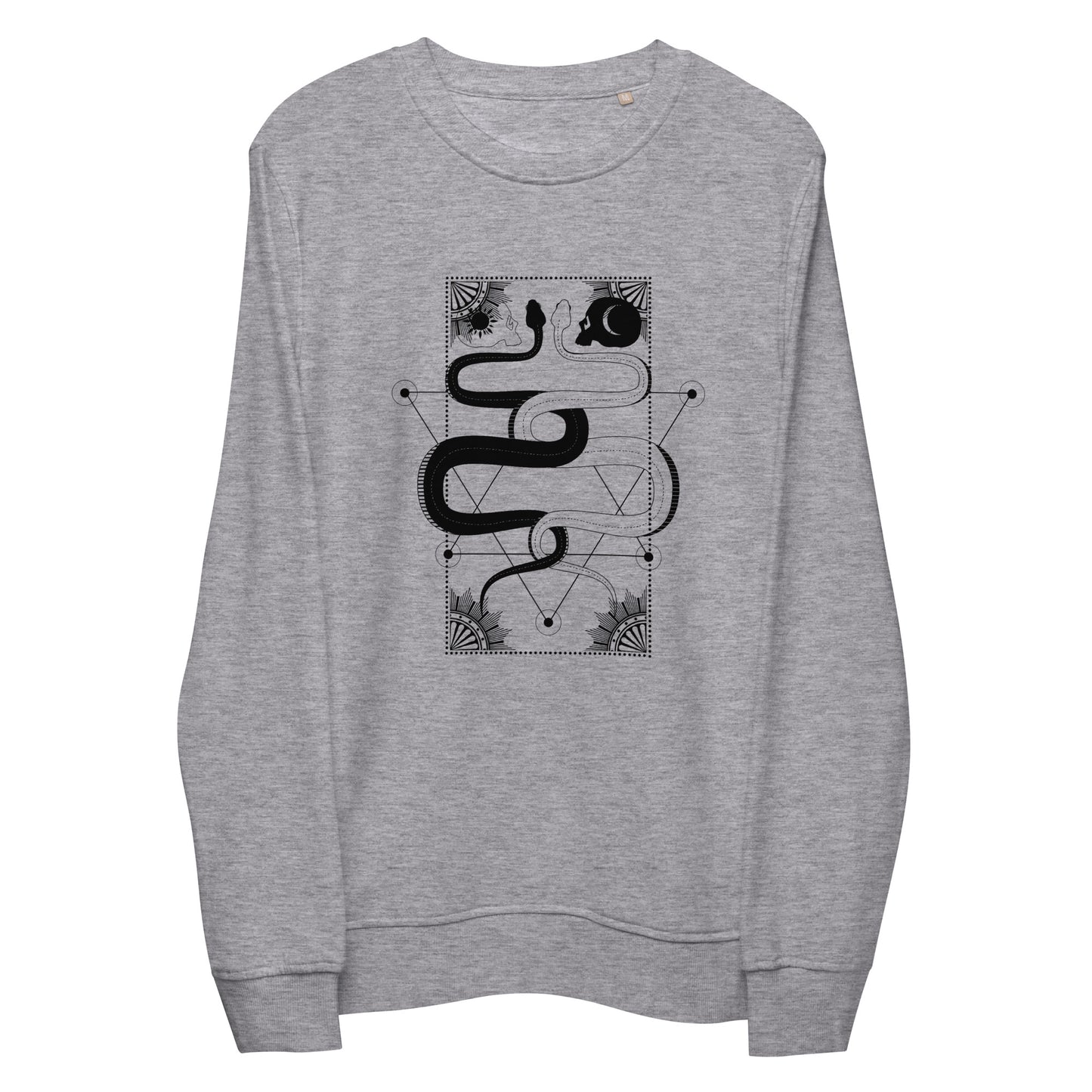 Esoteric Snakes | Witchy Sweatshirt | Unisex | Organic & Eco Friendly | Tarot Occult Design