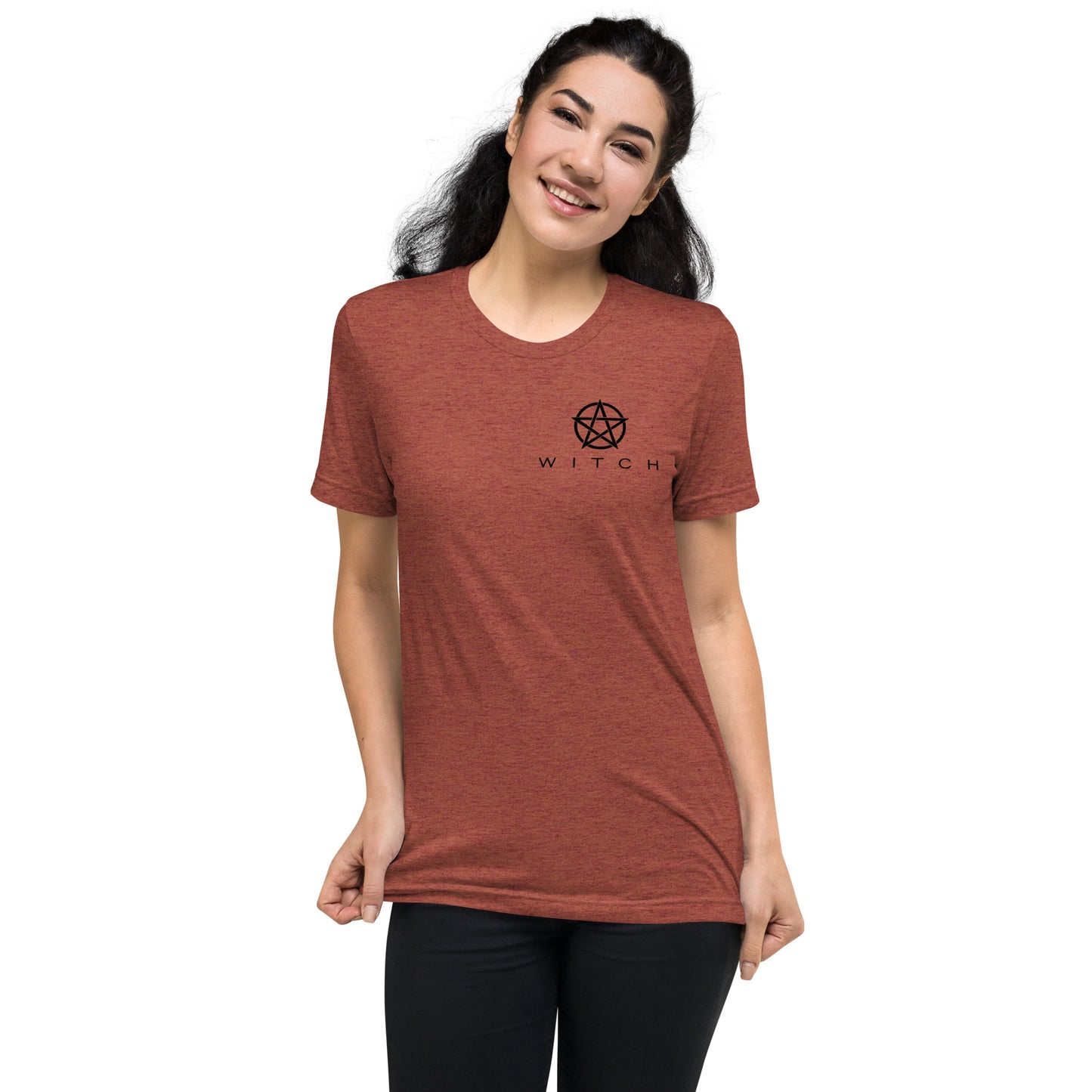 WITCH Pentagram Short sleeve t-shirt | Witchy Tshirts