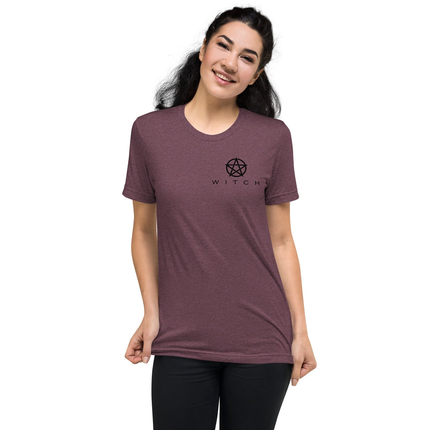WITCH Pentagram Short sleeve t-shirt | Witchy Tshirts
