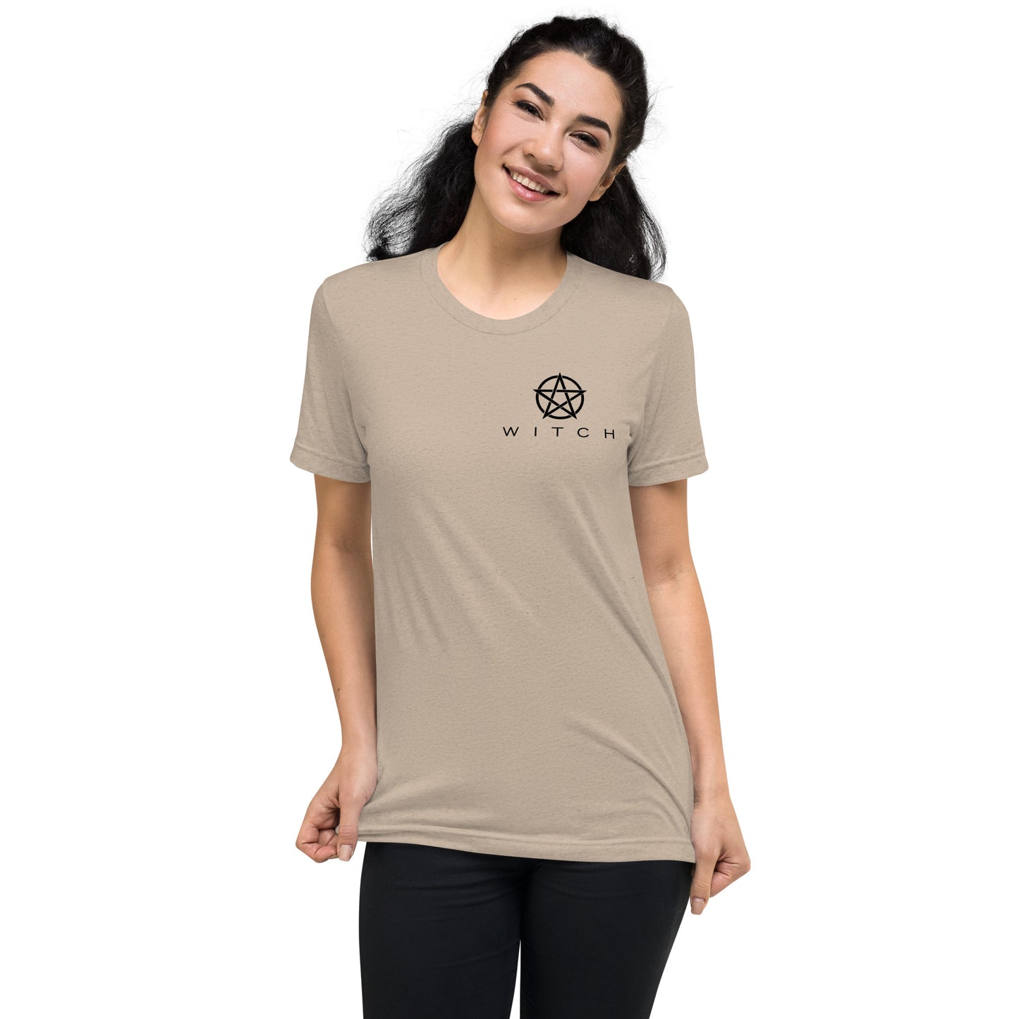 WITCH Pentagram Short sleeve t-shirt | Witchy Tshirts