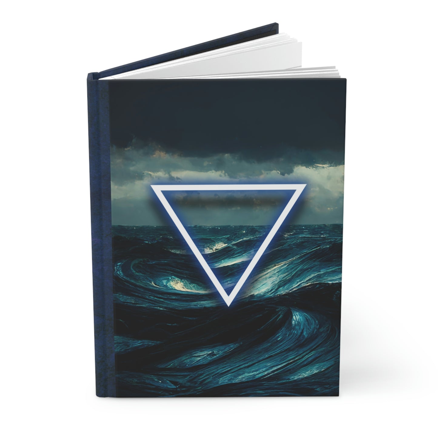 Elemental Book of Shadows - WATER - Hardcover Grimoire for Witches, Pagans, Wiccans - 150 lined page notebook