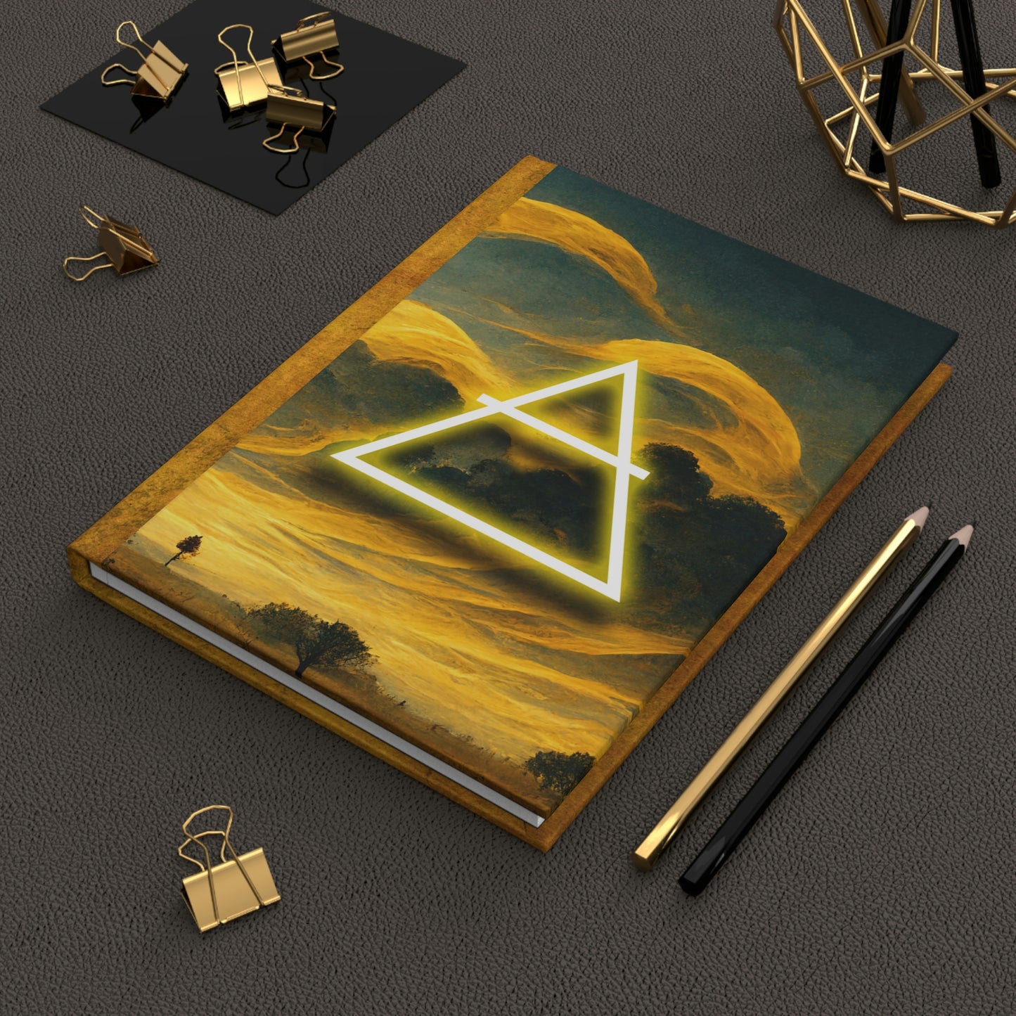 Elemental Book of Shadows - AIR - Hardcover Grimoire for Witches, Pagans, Wiccans - 150 lined page notebook