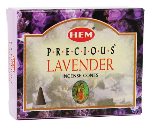Lavender Cone Incense 10 Cones by HEM