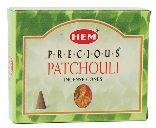 Patchouli Cone Incense 10 Cones by HEM