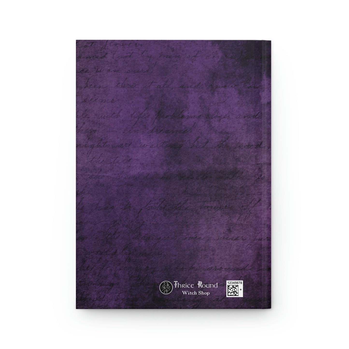 Samhain Inspired Book of Shadows - Witchy Notebook - Hardcover Grimoire