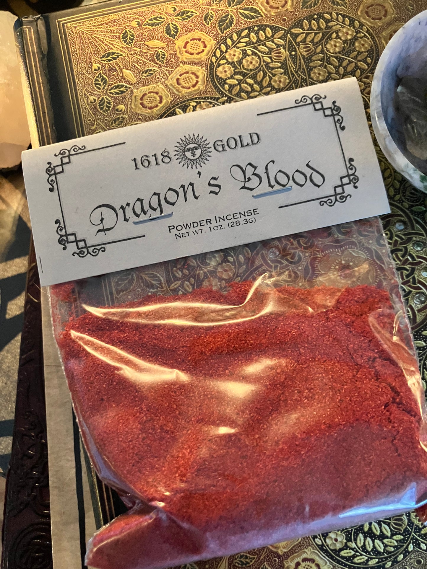 1oz Dragons Blood powder incense
