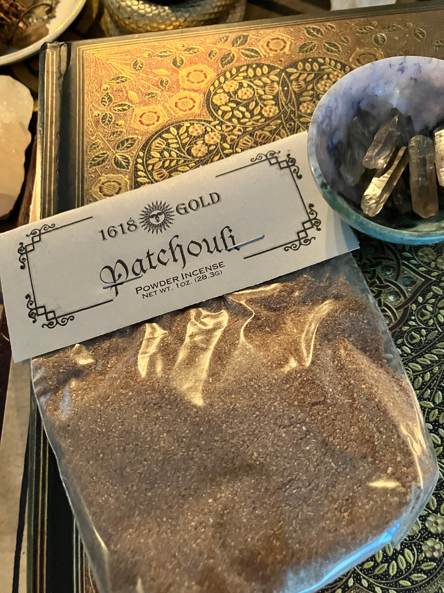 1oz Patchouli powder incense