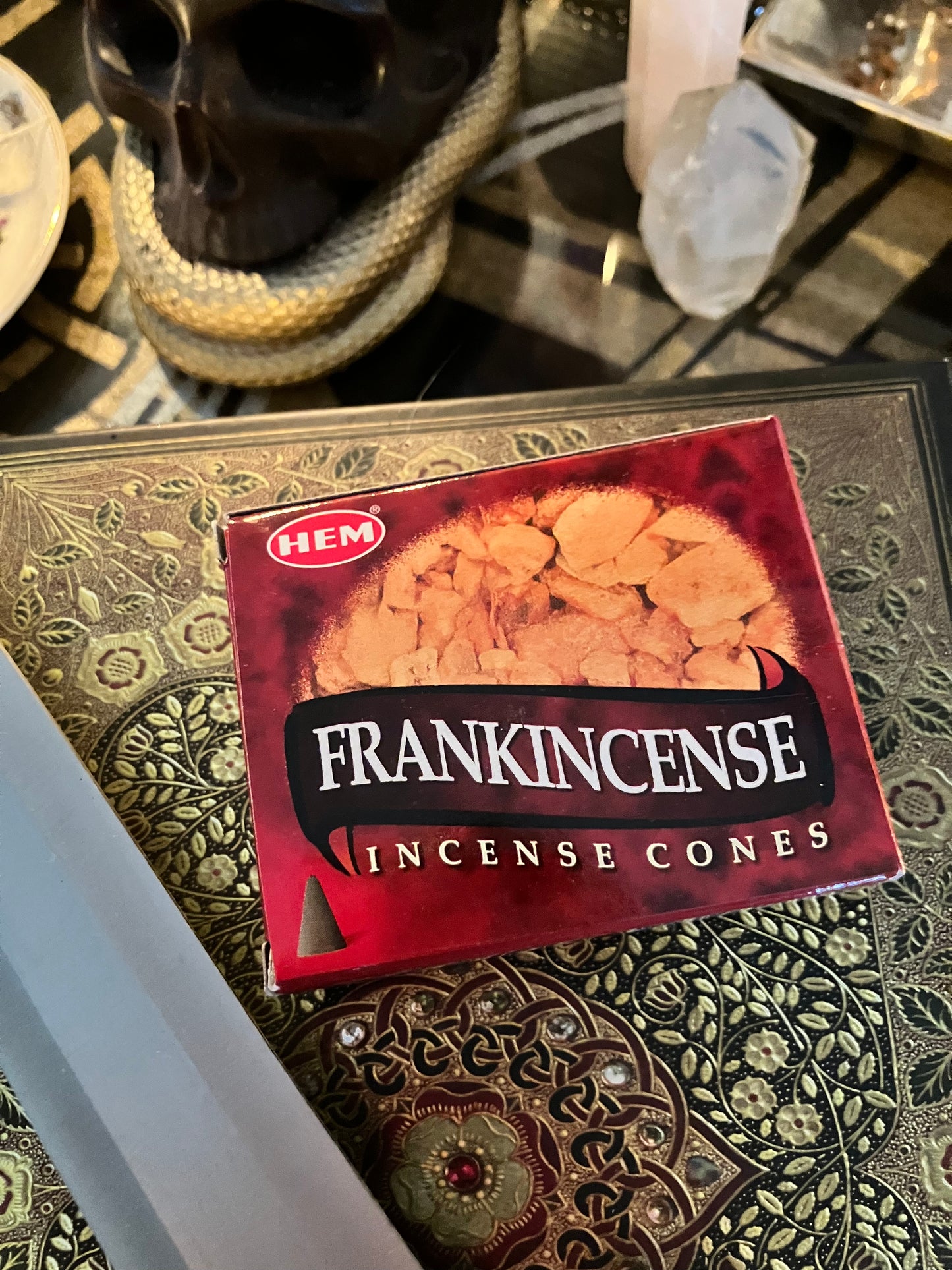 Frankincense Cone Incense 10 Cones by HEM