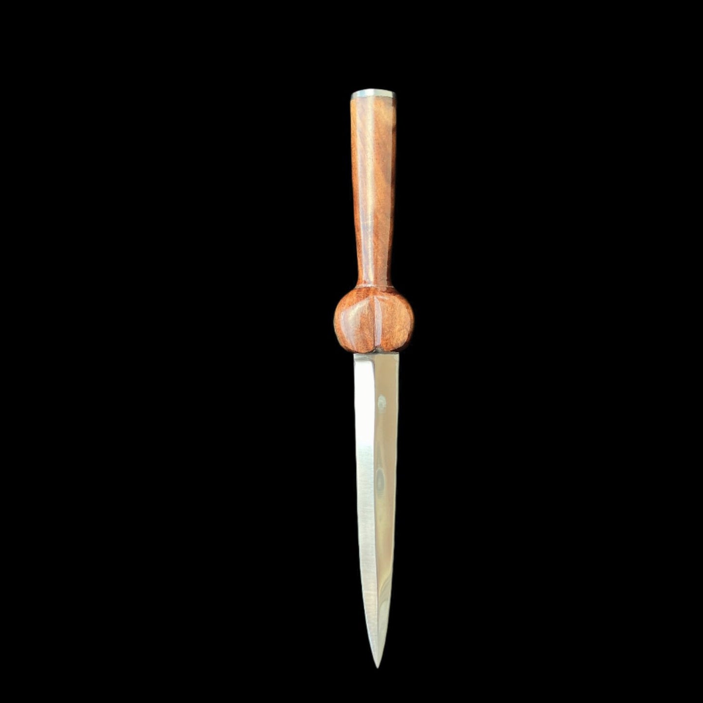 12" Wood Handle Bollock Athame | God Knife