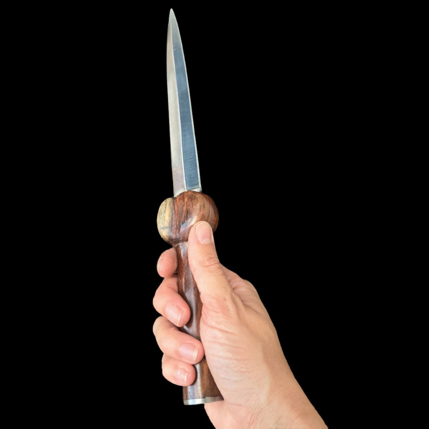 12" Wood Handle Bollock Athame | God Knife