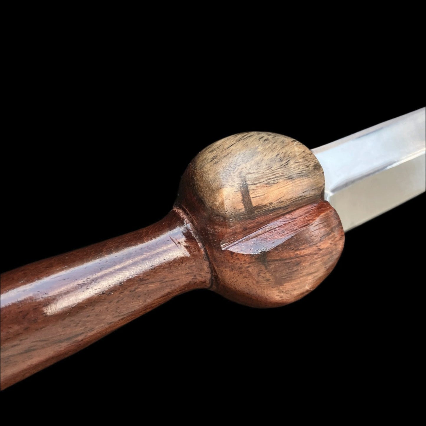 12" Wood Handle Bollock Athame | God Knife