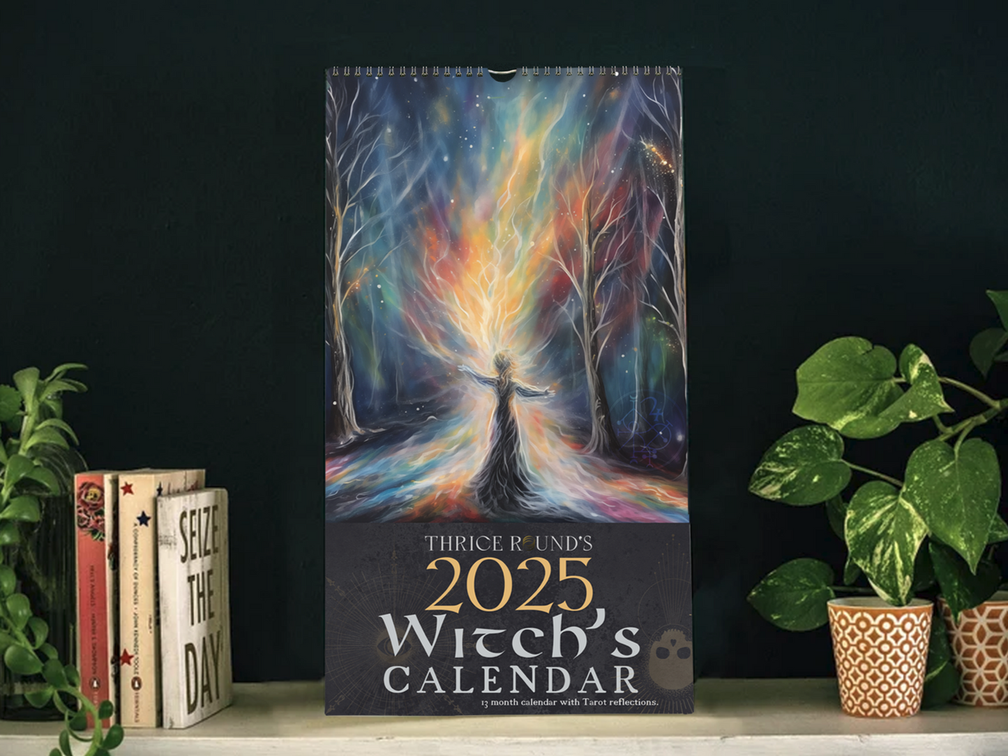 Thrice Round's 2025 Witch's Wall Calendar | Pagan Calendar