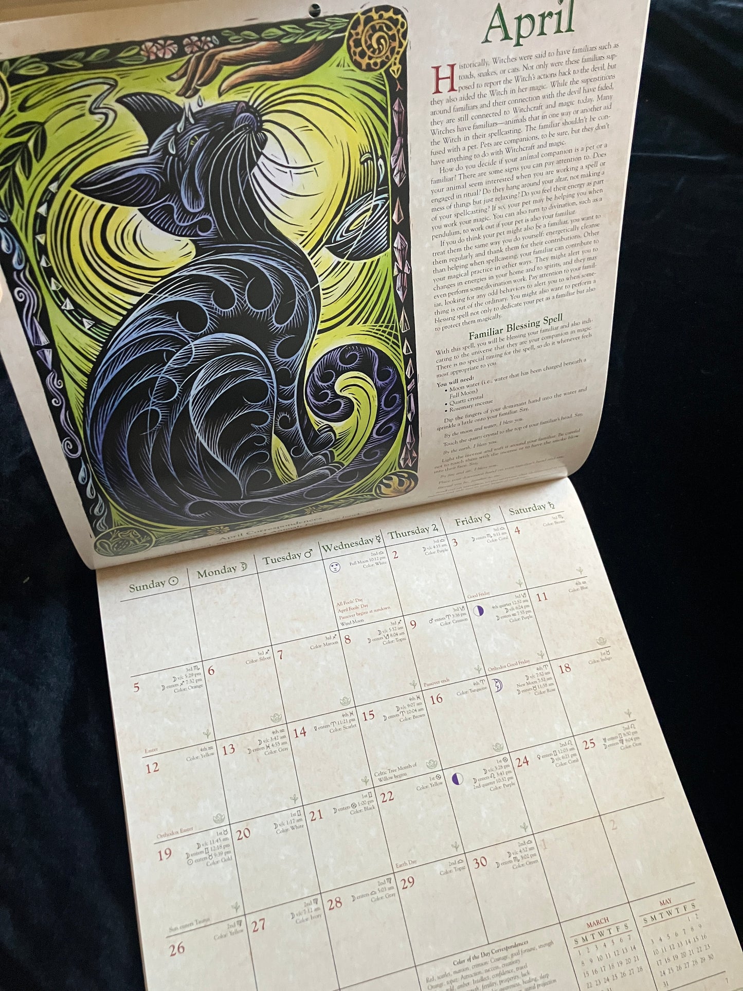 Llewellyn's 2026 Witches' Calendar | Wall Calendar