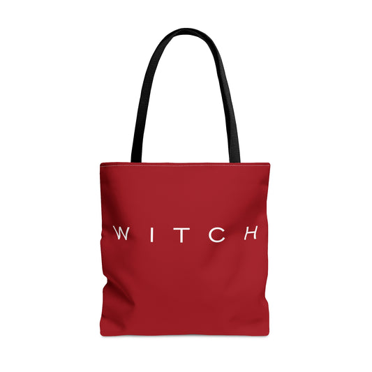 Red WITCH tote - Passion