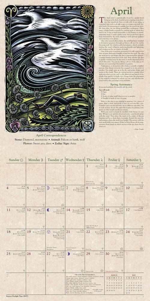 Llewellyn's 2027 Witches' Calendar | Wall Calendar