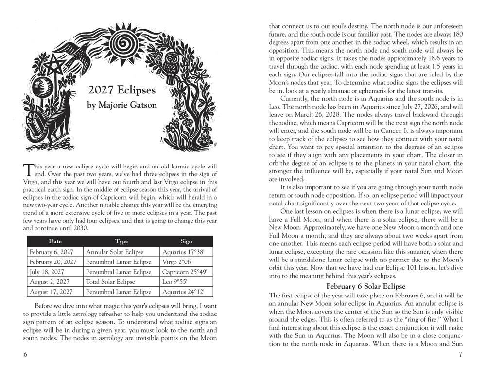Llewellyn's 2027 Witches' Date Book