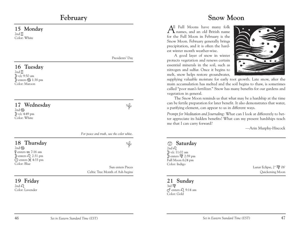 Llewellyn's 2027 Witches' Date Book
