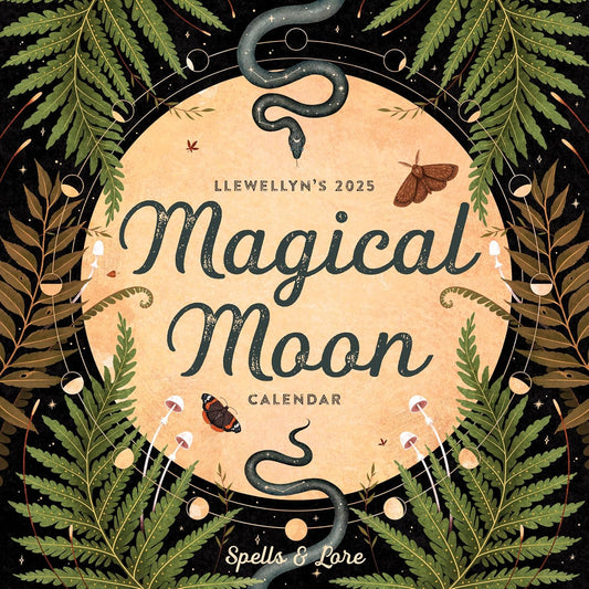 Llewellyn's 2025 Magical Moon Calendar | Wall Calendar