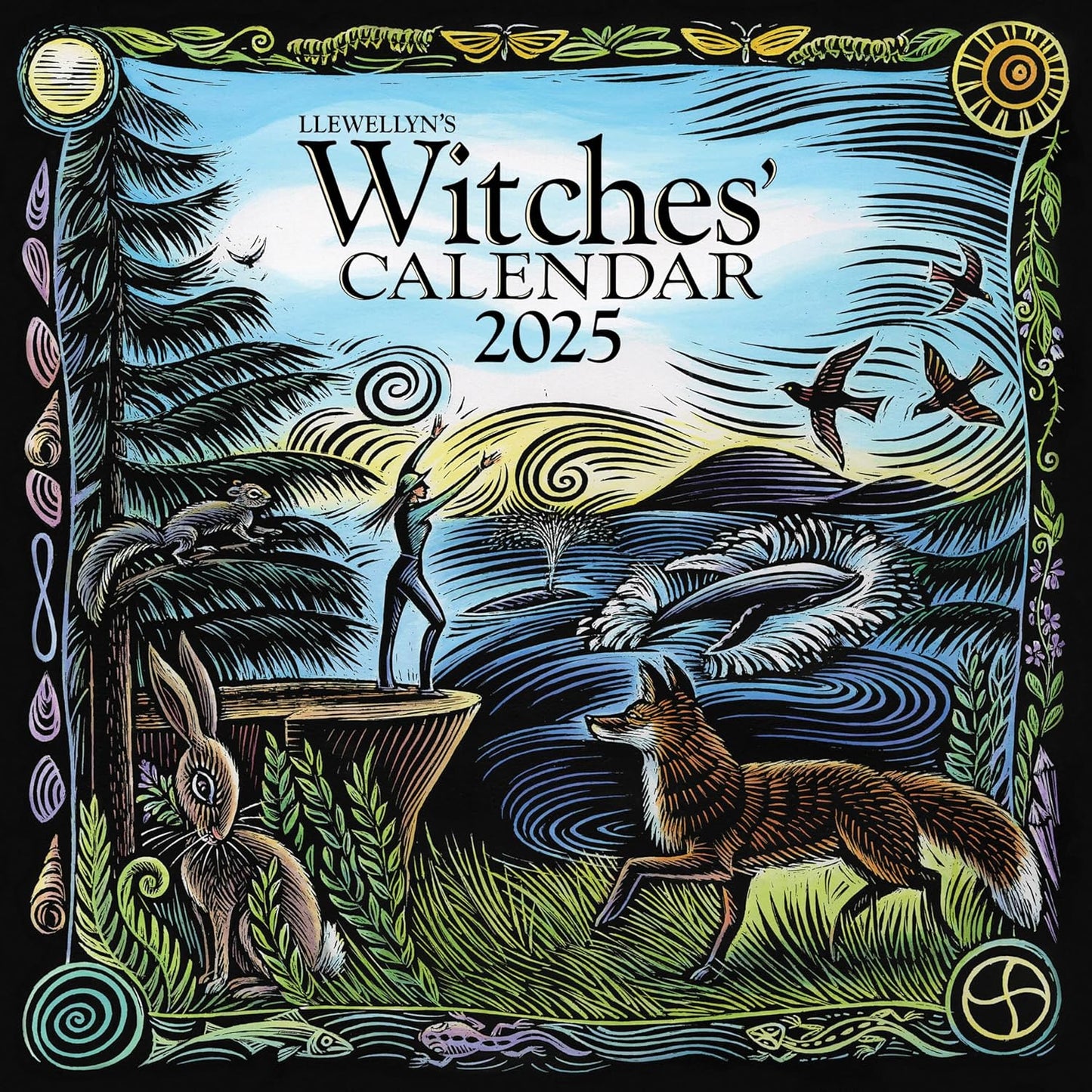 Llewellyn's 2025 Witches' Calendar | Wall Calendar