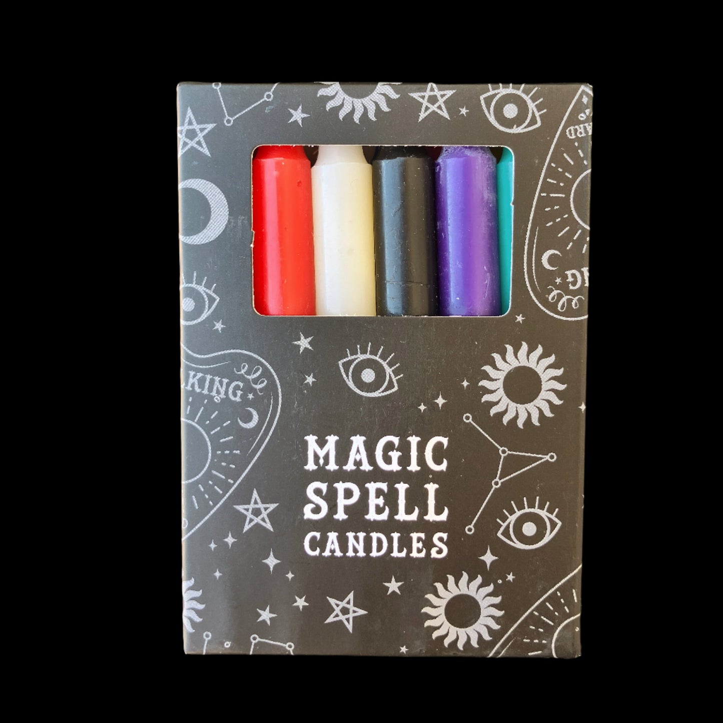 1/2" Spell Candles | Assorted Set of 12