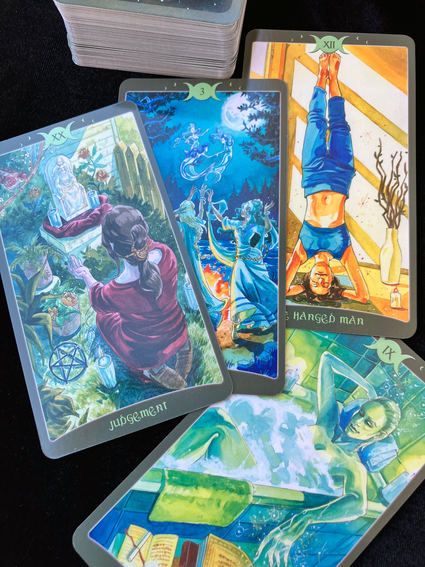 Book of Shadows tarot (2 decks) by Barbara Moore