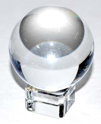 Clear Crystal Gazing Balls | Quartz Crystal Balls for Divination