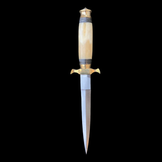 Bone Handle Renaissance Athame - 10" Ritual Knife