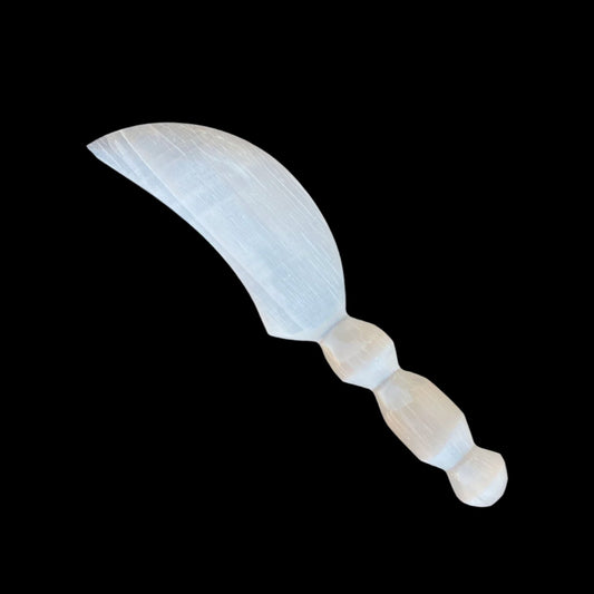 Selenite Athame - 10" Ritual Knife