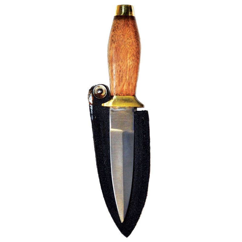 Wood Handled Athame - 6" Ritual Knife