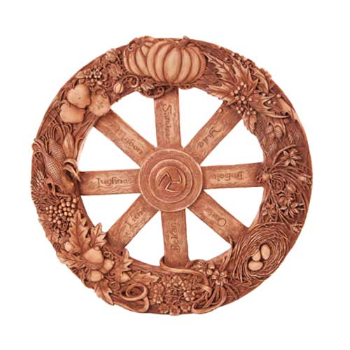 Wiccan Wheel of the Year Wall Plaque