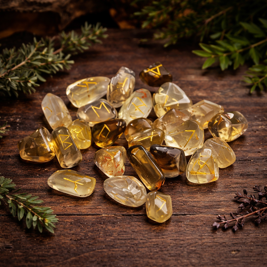 Citrine Rune Set [BACKORDER]