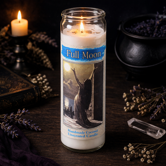 Full Moon Hand-Poured Jar Candle | Jasmine
