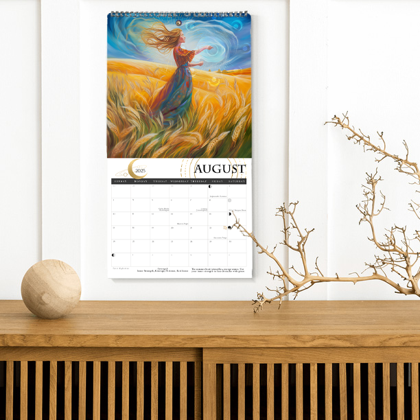 Thrice Round's 2025 Witch's Wall Calendar | Pagan Calendar