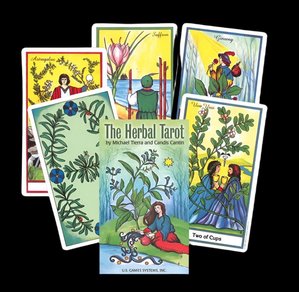 Herbal Tarot Deck by Tierra & Cantin