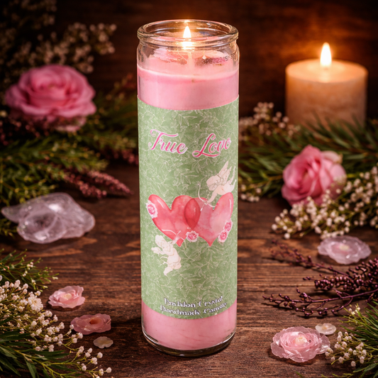 True Love Hand-Poured Jar Candle | Scented