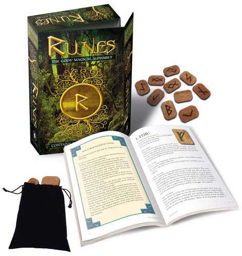 Runes: Gods Magical Alphabet (deck & book) by Bianca Luna