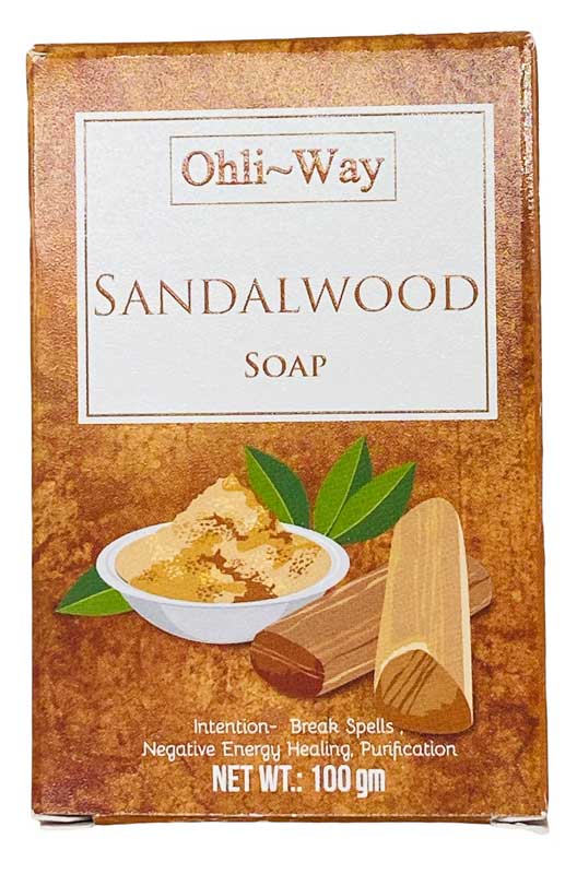 Sandalwood Magical Soap | Breaking Spells, Purification, Healing Negative Energy