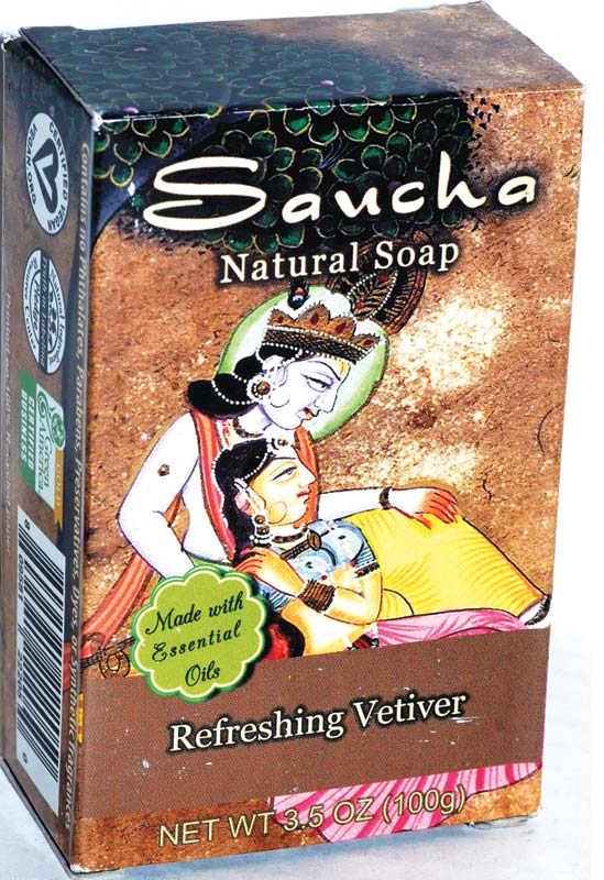 Refreshing Vetiver saucha soap